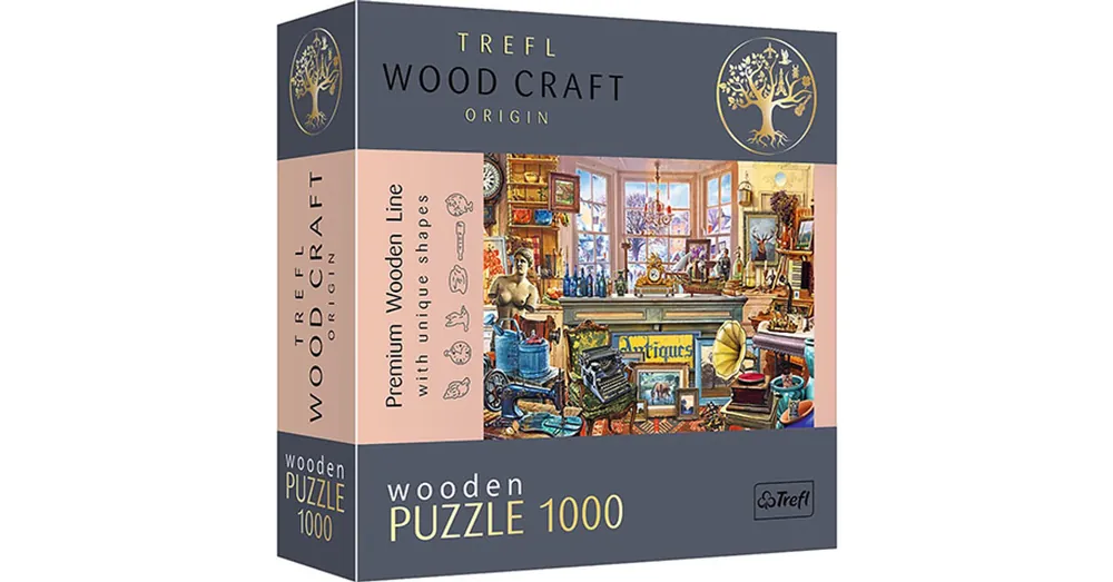 Árcsökkenés Wood Craft Antikvárium 1000 db-os puzzle – Trefl