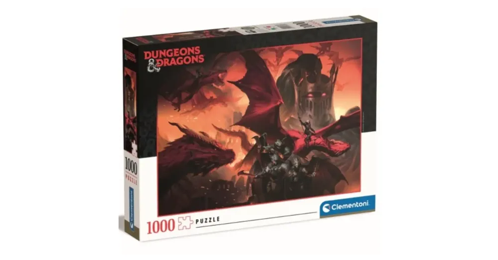Szuper ajánlat Dungeons Dragons Vörös sárkány HQC 1000 db-os puzzle – Clementoni