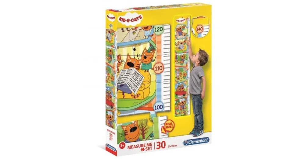 KidCats Magasságmérő puzzle 30 db-os – Clementoni Expressz kézbesítés