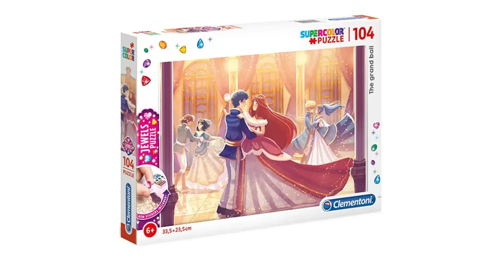 A nagy bál Supercolor ékszer-puzzle 104 db-os – Clementoni Exkluzív ajánlat