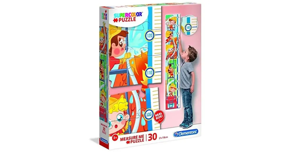 Kihagyhatatlan ajánlat Tűzoltók fali mérce 30 db-os puzzle – Clementoni