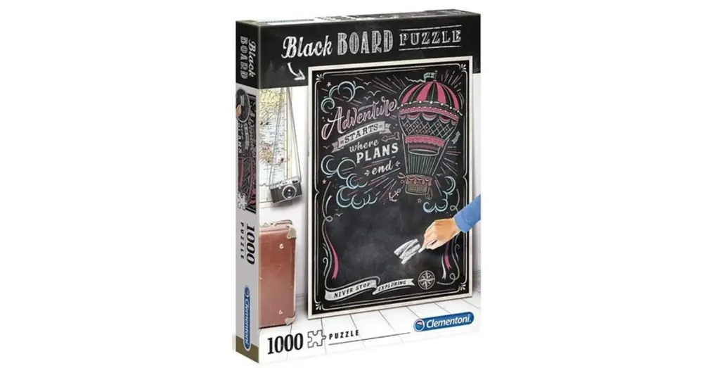 Azonnali szállítás Blackboard Travel 1000 db-os puzzle – Clementoni