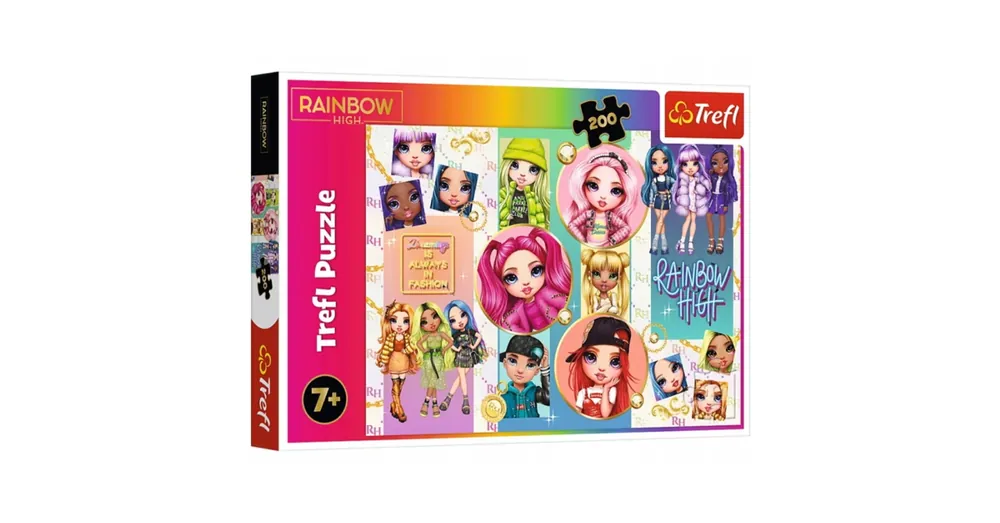 Rainbow High Színes barátság 200 db-os puzzle – Trefl Csak ma