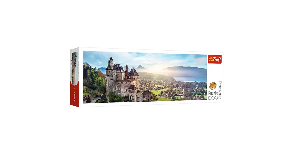 Menthon kastély, Franciaország 1000 db-os panoráma puzzle – Trefl Legkelendőbb