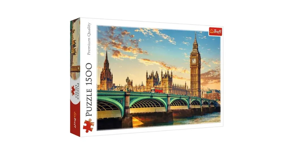 Újdonság Csodálatos London, Egyesült Királyság 1500 db-os puzzle – Trefl