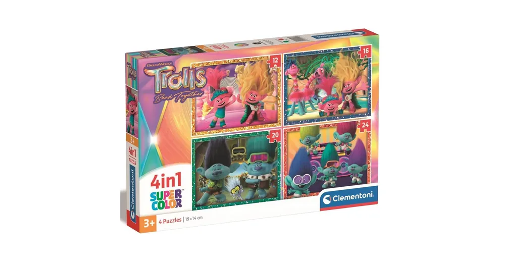 Trollok 4 az 1-ben Super color puzzle – Clementoni Utolsó esély