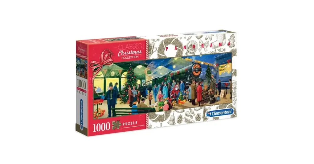 Expressz szállítás Mikulás expressz 1000 db-os panoráma puzzle – Clementoni