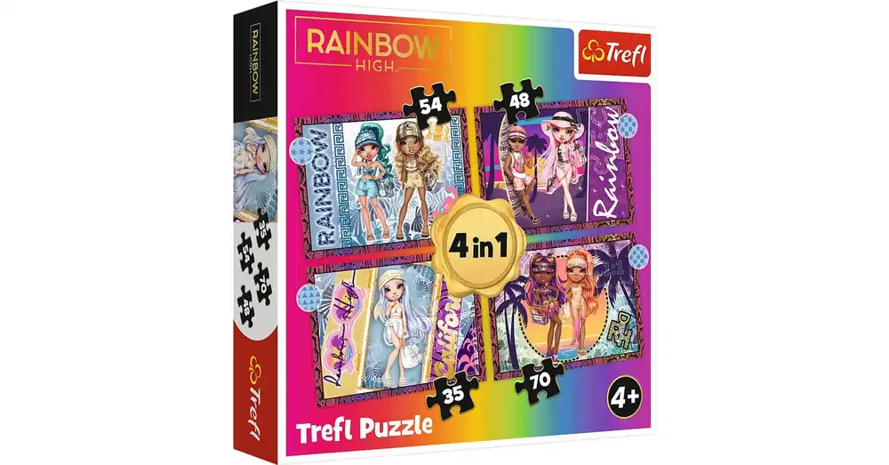 Rainbow High 4 az 1-ben puzzle – Trefl Olcsó