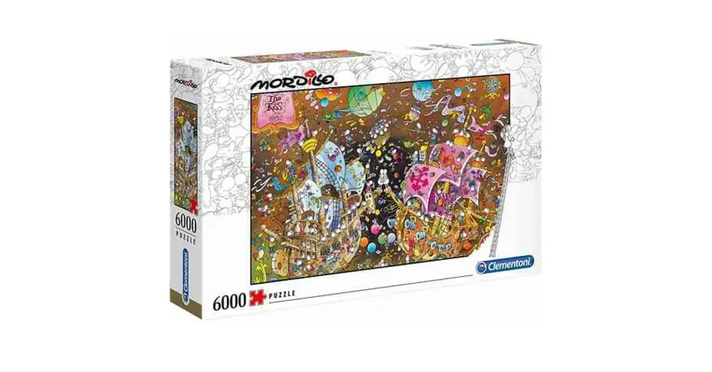 Expressz kézbesítés Mordillo A csók puzzle 6000 db-os – Clementoni