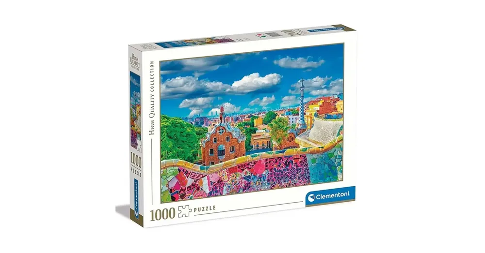 Barcelona – Güell park 1000 db-os puzzle – Clementoni Korlátozott ajánlat