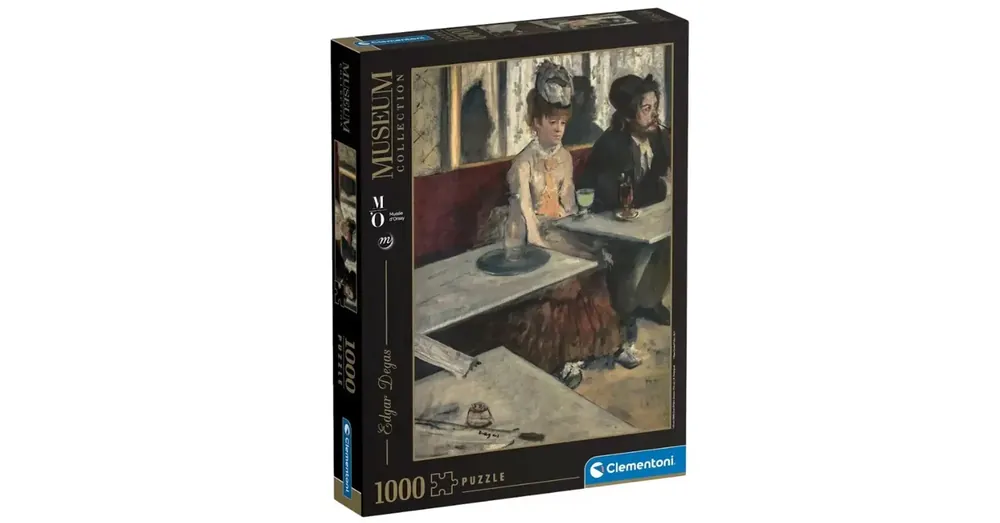 Akciós ár Museum Collection Edgar Degas – Egy kávézóban 1000 db-os puzzle – Clementoni