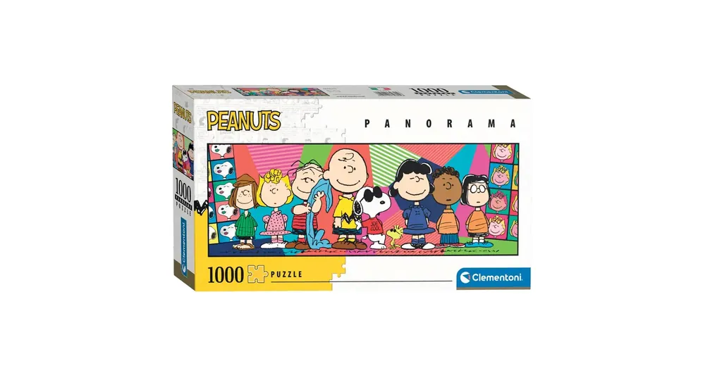 Peanuts Snoopy és a csapat 1000 db-os panoráma puzzle – Clementoni Szezonális akció