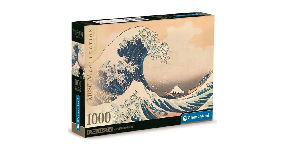 Hokusai – A Nagy hullám Kanagawánál 1000 db-os puzzle – Clementoni Csak ma