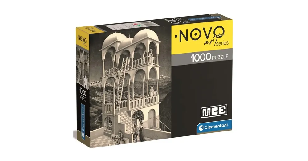 Exkluzív ajánlat Novo Art M. C. Escher – Belvedere 1000 db-os puzzle – Clementoni