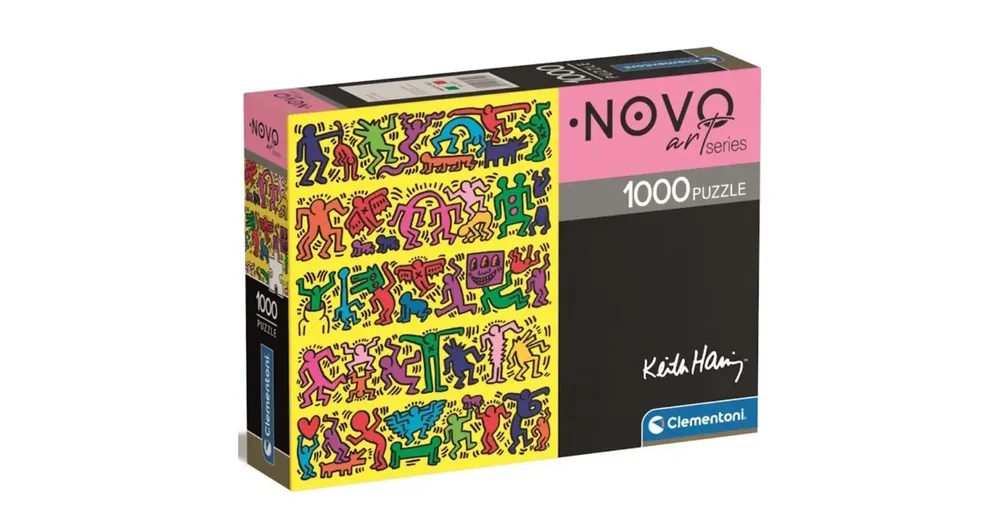 Novo Art Keith Haring – Yellow Art 1000 db-os puzzle – Clementoni Szuper akció