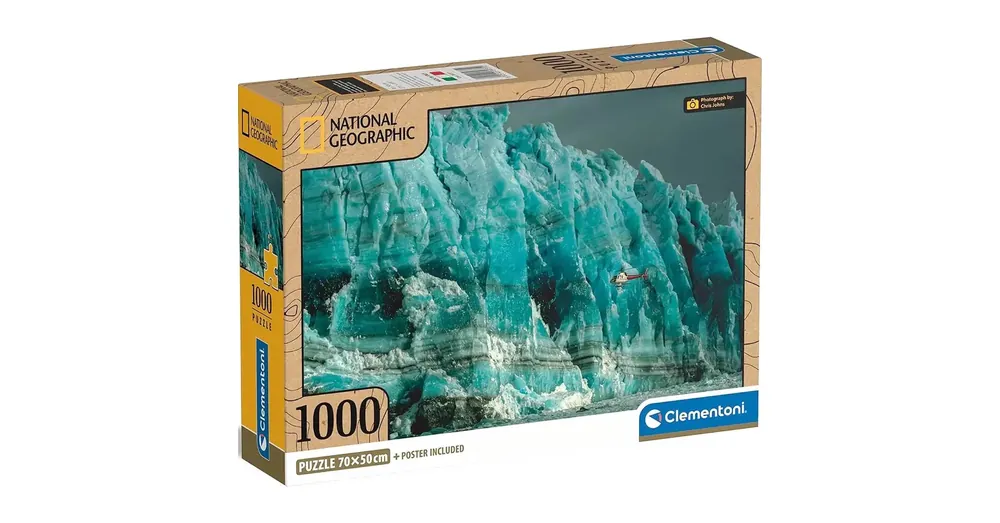 National Geographic – Hubbard gleccser 1000 db-os puzzle – Clementoni Szuper ajánlat
