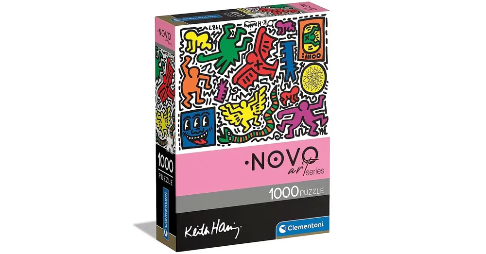 Gyors szállítás Novo Art Keith Haring- Pop Shop 1000 db-os puzzle – Clementoni