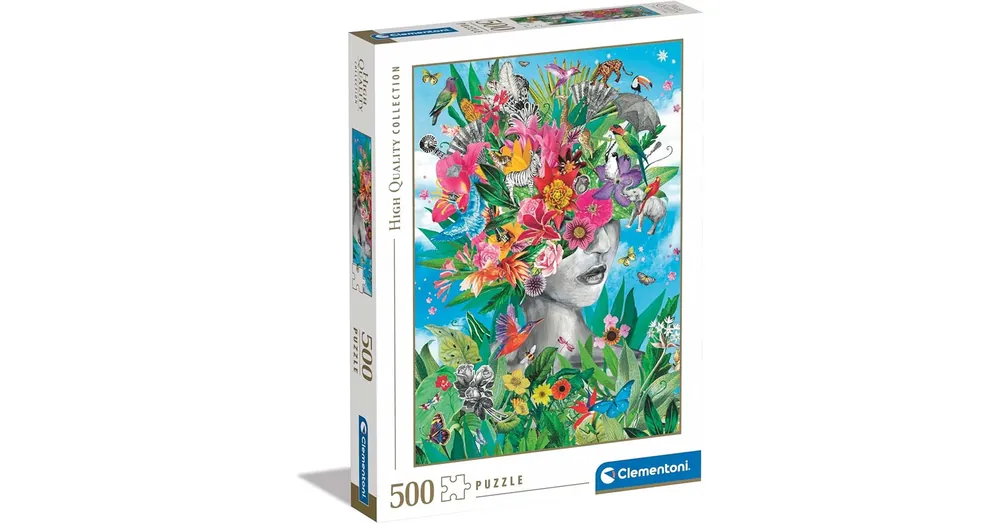 Újdonság Fejjel a dzsungelben HQC 500 db-os puzzle – Clementoni