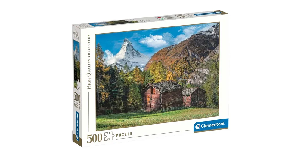 Azonnal elérhető Faházikó a hegyek között HQC 500 db-os puzzle – Clementoni