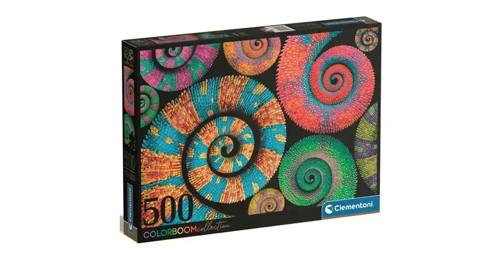Biztonságos vásárlás Colorboom Kaméleonok puzzle 500 db-os – Clementoni