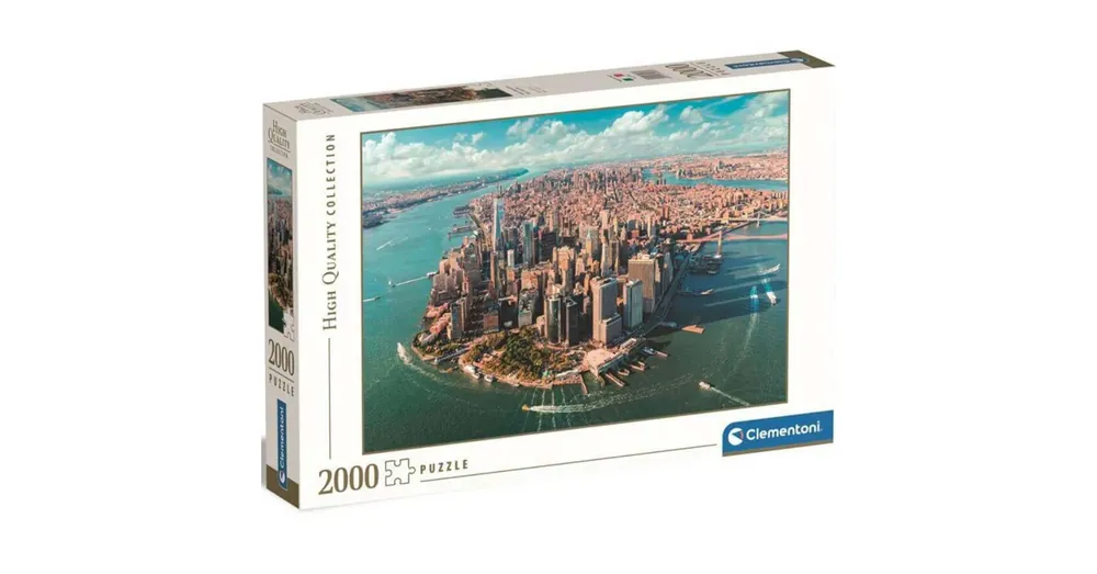 Prémium Manhattan, New York HQC 2000 db-os puzzle – Clementoni