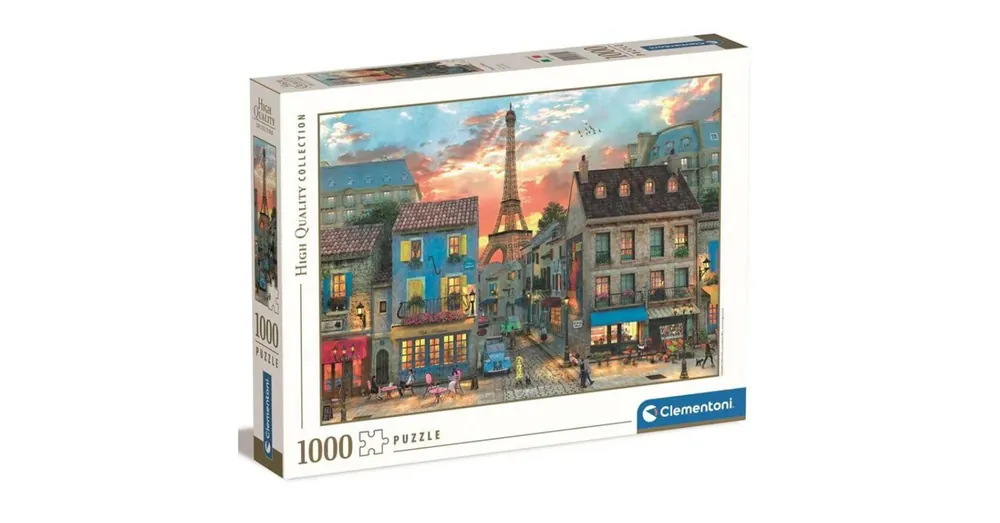 Párizs utcái HQC 1000 db-os puzzle – Clementoni Vásárlói kedvenc