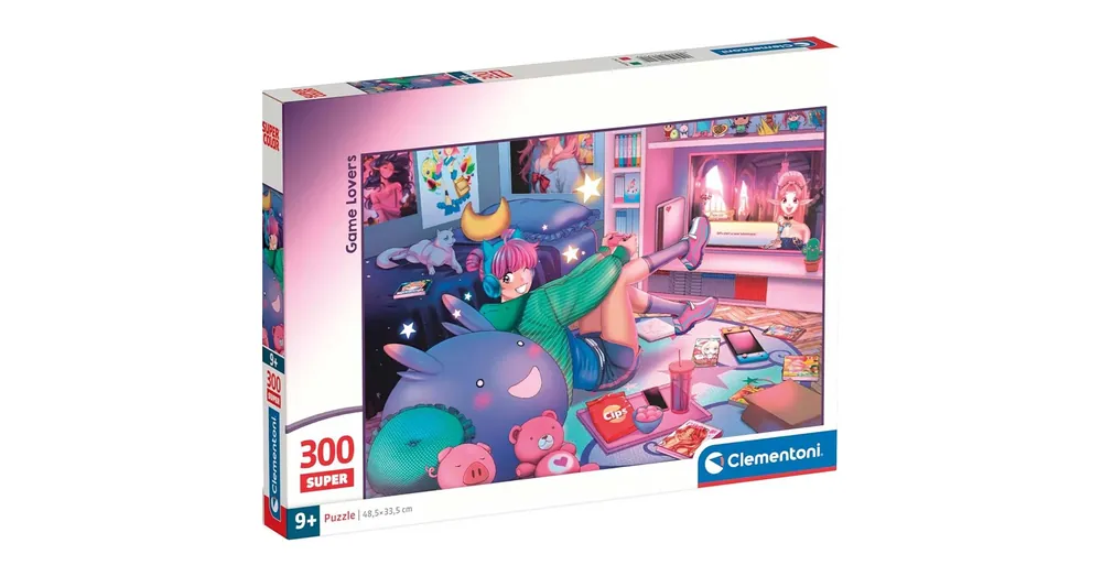 Játék szerelmesei 300 db-os Super puzzle – Clementoni Azonnal elérhető