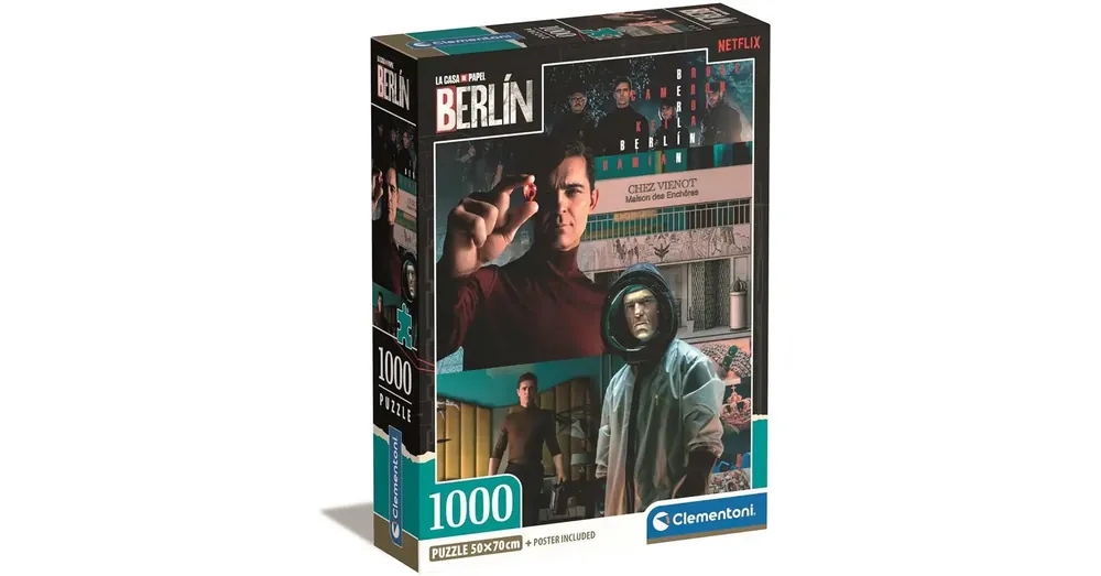 A nagy pénzrablás Berlin izgalmas jelenetek 1000 db-os Compact puzzle 50×70 cm – Clementoni Vedd meg online
