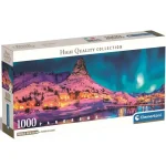 Színes téli éjszaka 1000 db-os HQC panoráma puzzle 98×33 cm – Clementoni Biztonságos fizetés