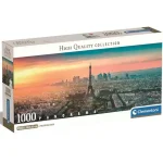 Akció Párizs, Franciaország 1000 db-os panoráma puzzle 98×33 cm – Clementoni