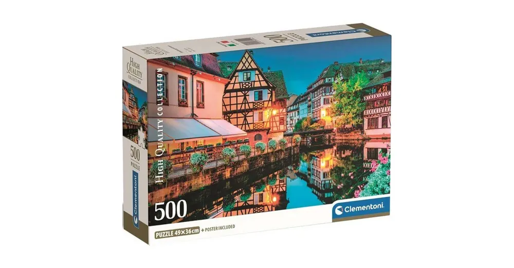 Kivilágított város HQC 500 db-os Compact puzzle – Clementoni Vásárlói kedvenc