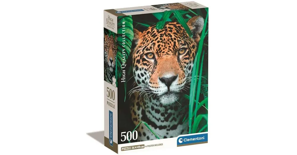 Jaguár HQC 500 db-os Compact puzzle – Clementoni Gyors szállítás