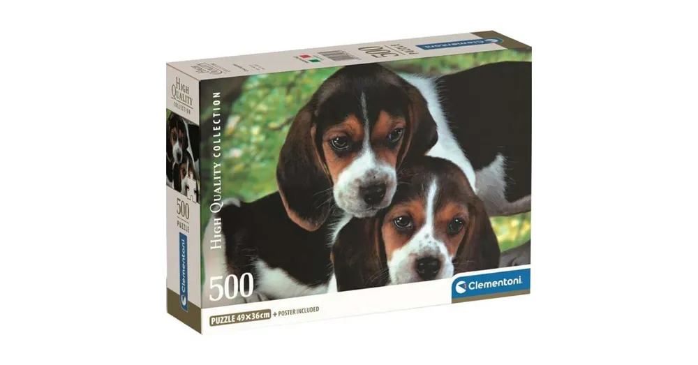 Árcsökkenés Cuki kiskutyák HQC 500 db-os Compact puzzle – Clementoni