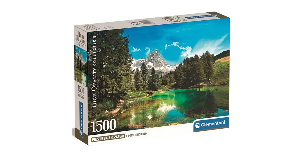Legkelendőbb Égszínkék tó 1500 db-os HQC puzzle 84,5×59,5 cm – Clementoni