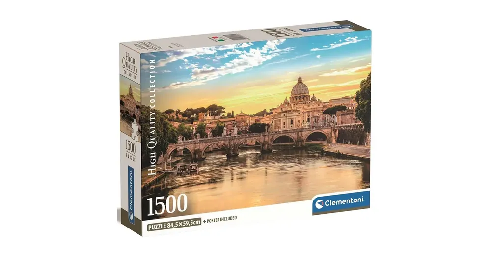 Róma 1500 db-os HQC puzzle 84,5×59,5 cm – Clementoni Kedvezmény