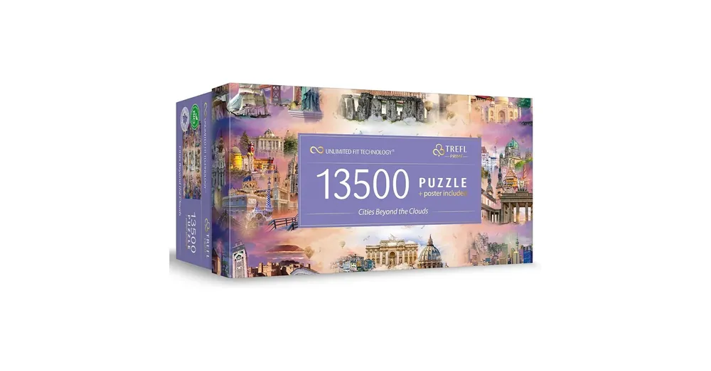 Szuper akció Városok a felhők között 13500 db-os UFT puzzle – Trefl