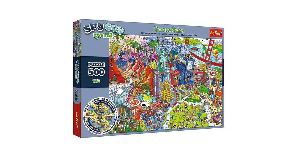 Gyors kiszállítás Spy Guy 500 db-os puzzle USA – Trefl
