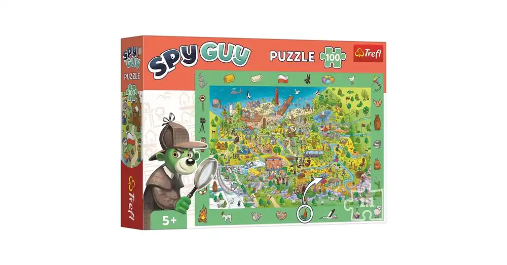 Szuper ajánlat Spy Guy 100 db-os puzzle Lengyelország – Trefl