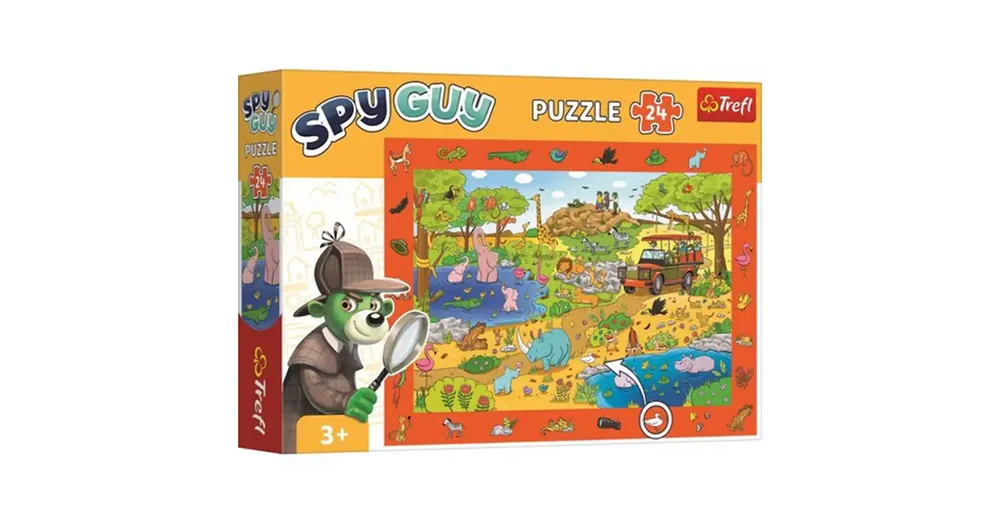 Spy Guy 24 db-os puzzle Szafari – Trefl Árcsökkenés