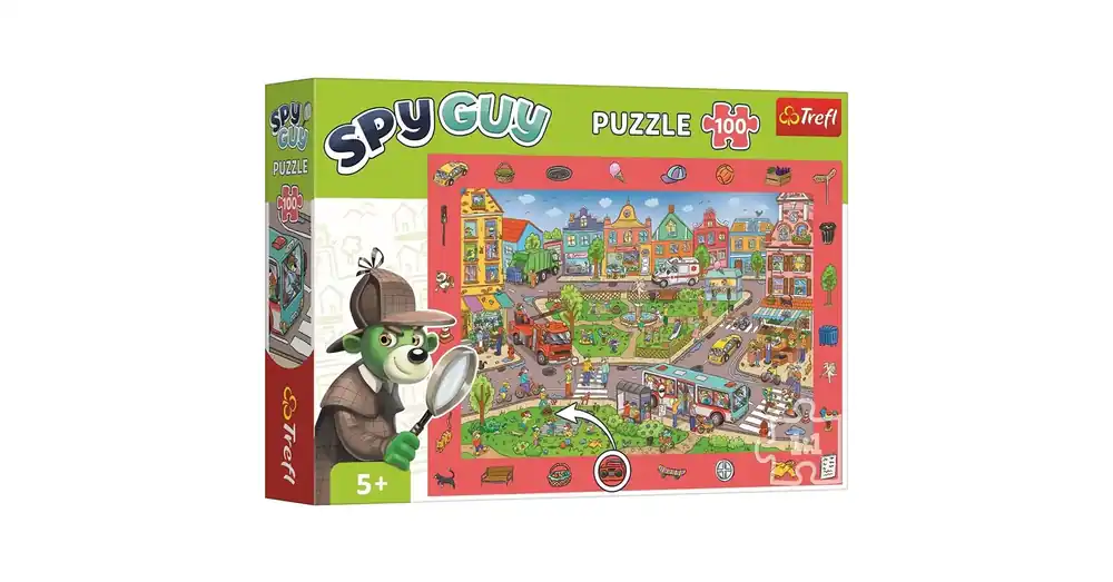 Akciós ár Spy Guy 100 db-os puzzle Város – Trefl