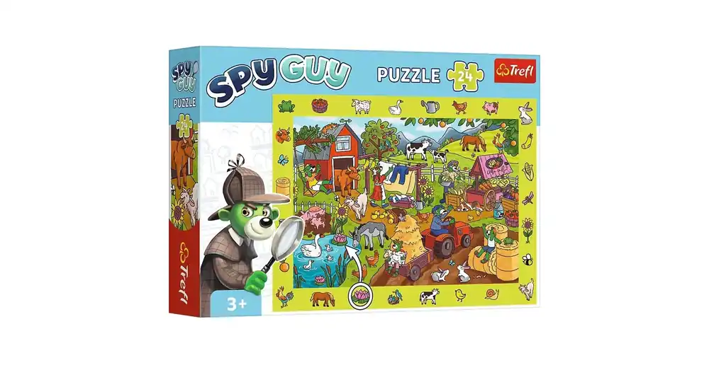 Kedvezmény Spy Guy 24 db-os puzzle Farm – Trefl