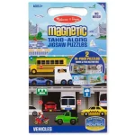 Biztonságos fizetés Járművek mágneses puzzle szett – Melissa Doug