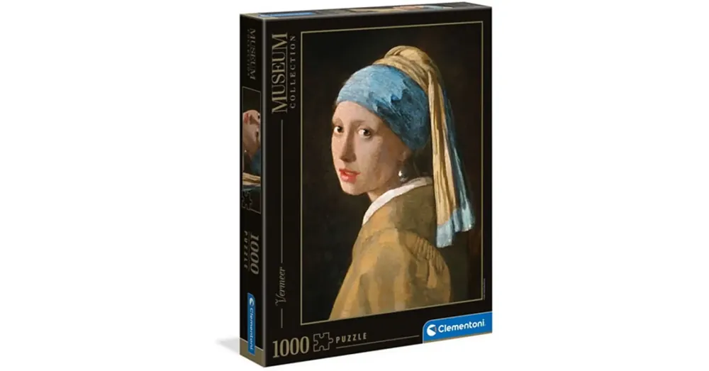 Árengedmény Vermeer – Leány gyöngy fülbevalóval Múzeum puzzle 1000 db-os – Clementoni