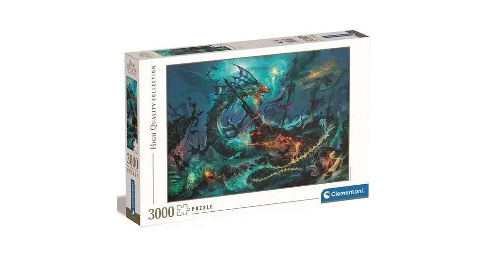 Legnépszerűbb Clementoni Víz alatti csata 3000 db-os puzzle – High Quality Collection