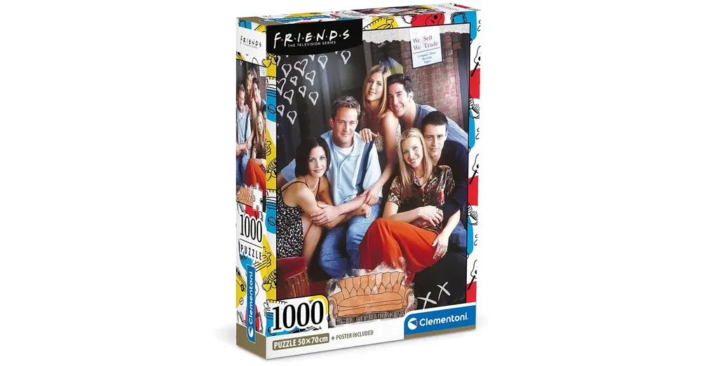 Jóbarátok 1000 db-os puzzle – Clementoni Azonnal elérhető