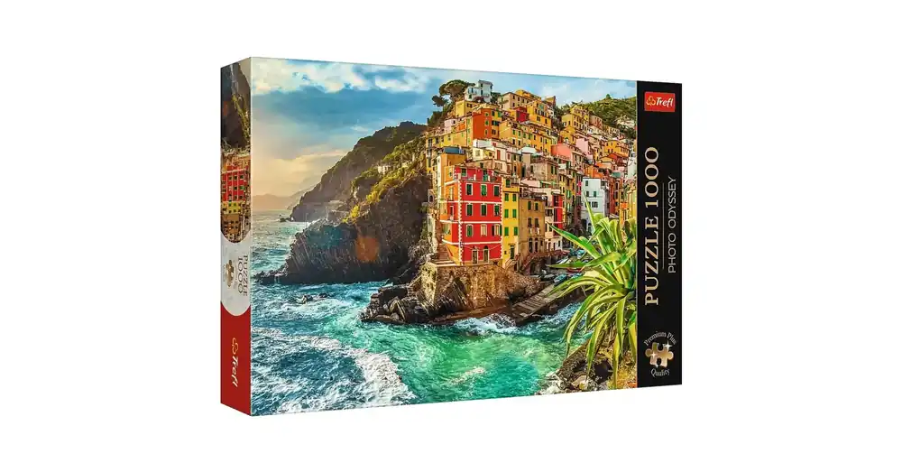 Riomaggiore, Olaszország 1000 db-os prémium puzzle – Trefl Outlet