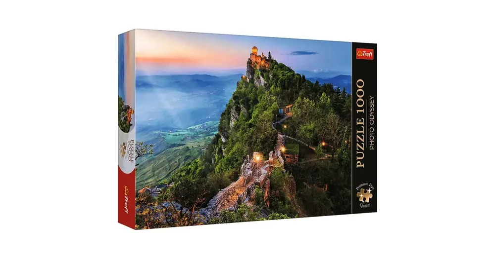 Outlet Cesta torony, San Marino 1000 db-os prémium puzzle – Trefl