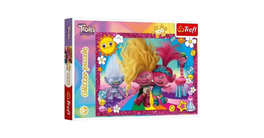 Trollok 100 db-os glitter puzzle -Trefl Akciós ár