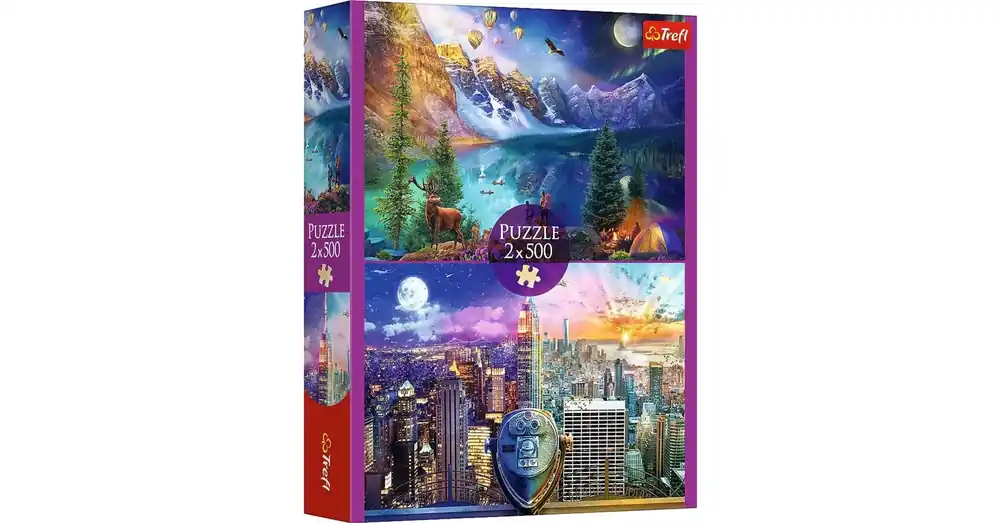 Amerikai körút 2×500 db-os puzzle – Trefl Árcsökkenés