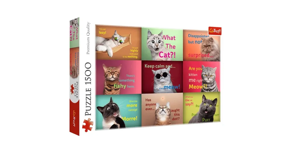 Expressz szállítás Mókás cicák 1500 db-os puzzle – Trefl